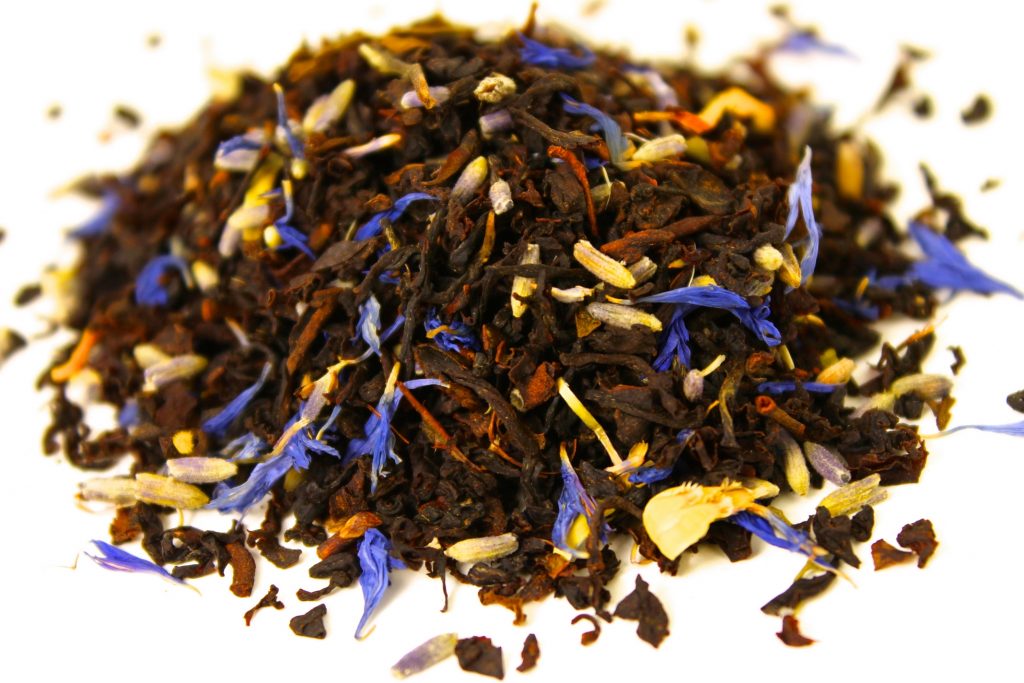 lavender with black tea