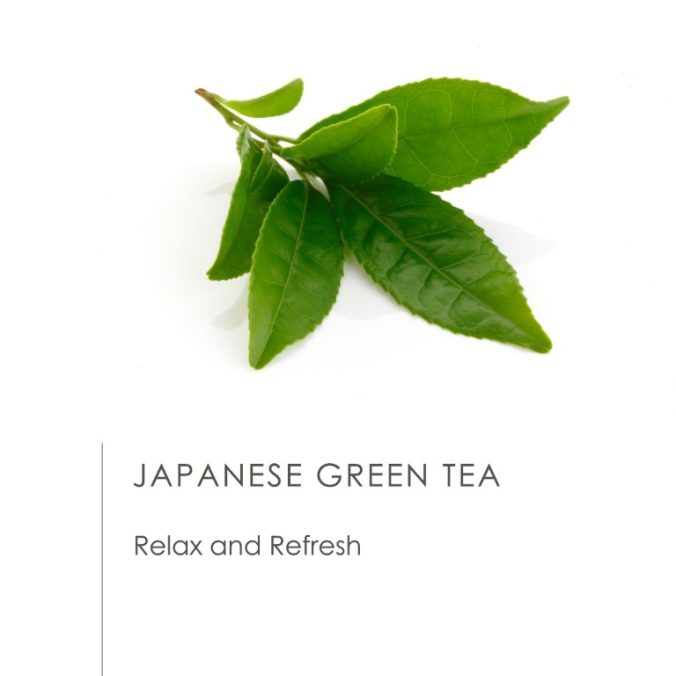 japanese green tea leaf
